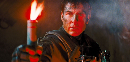 Tom Cruise as Cage from Edge of Tomorrow
