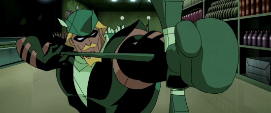 Green Arrow boxing glove