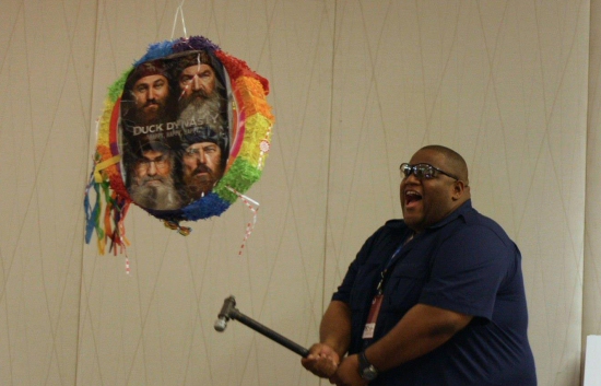 Krispy Love vs. The Duck Dynasty Pinata Krispy Love vs. The Duck Dynasty Pinata