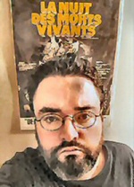 Widge and a Night of the Living Dead poster from Belgium