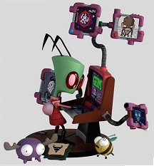 This Just In: Invader Zim Action Figures of DOOM! – Needcoffee.com